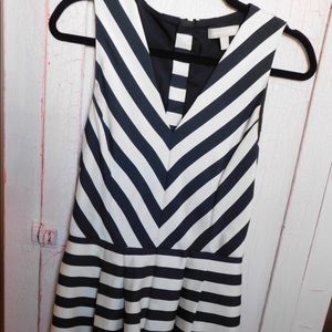 Banana Republic Striped Formal Dress
